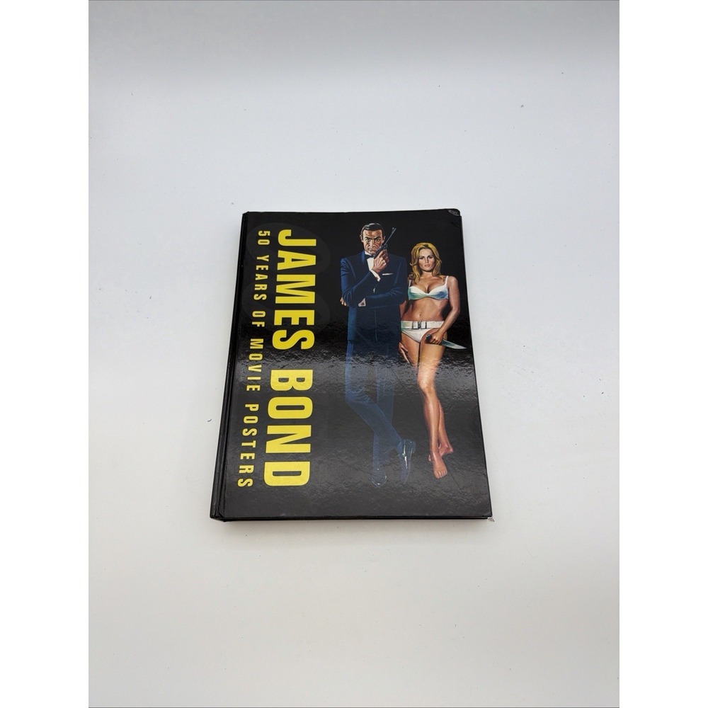 James Bond 50 Years of Movie Posters 2016 HC VERY GOOD